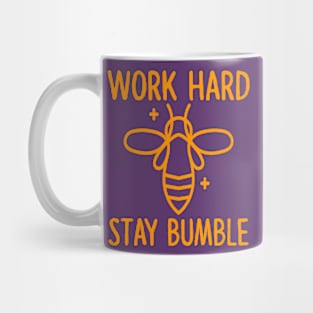 Work Hard Stay Bumble - Funny Beekeeper Gift, Honeybee Shirt, Save The Bees, Funny Beekeeper, Bees and Honey Mug